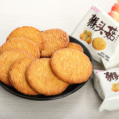 正宗慕絲妮猴頭菇餅干整箱4斤養胃早餐猴菇香酥小零食品散裝原味