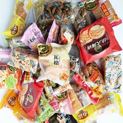 徐福記糕點餅干散裝500克混裝點心休閑年貨兒童宿舍小零食品 小吃